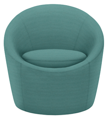 crest outdoor swivel chair - modern outdoor chairs & chaises